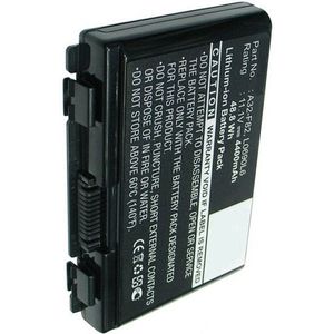 Asus A32-F82 / A32-F52 / 90-NVD1B1000Y accu (11.1 V, 4400 mAh, 123accu huismerk)