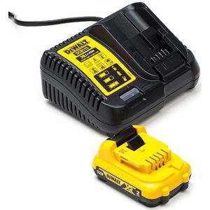 Starterset: DeWalt DCB127-XJ / 12V XR accu + lader (12 V, 2.0 Ah, origineel)
