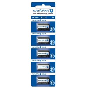 EverActive 4LR44 Alkaline 6V Batterij 5 stuks