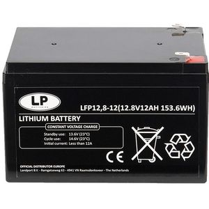 Landport LFP12.8-12 Lithium accu (12.8V, 12Ah, 153.6Wh, LiFePO4 )