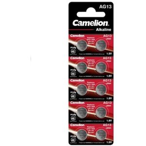 Camelion 12001013 Plus Alkaline Knoopcel (AG1 - LR4 - LR115 - 35 - Blisterverpakking van 10)