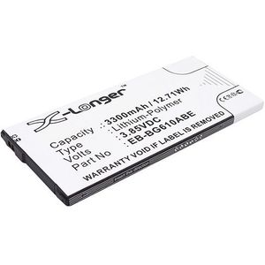 Samsung EB-BG610ABE accu (3300 mAh, 123accu huismerk)