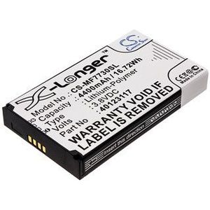Verizon 40123117 accu (3.8 V, 4400 mAh, 123accu huismerk)