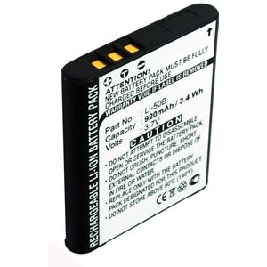 Olympus LI-50B / D-Li92 / VW-VBX090 accu (700 mAh, 123accu huismerk)