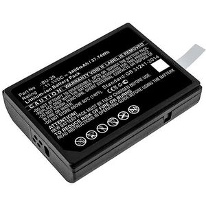 Sumitomo BU-25 accu (11.1 V, 3400 mAh, 123accu huismerk)