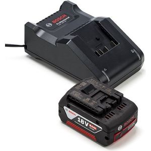Starterset: Bosch GBA 18V accu + lader (18 V, 6.0 Ah, origineel)