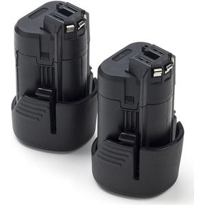 Startset: 2x Bosch GBA 12V accu's (10.8V-12V, 2.0 Ah, 123accu huismerk)