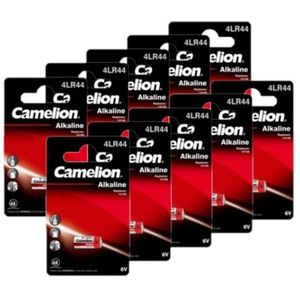 Camelion 4LR44 / V4034PX Alkaline Batterij 10 stuks