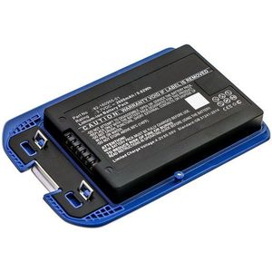 Motorola 82-160955-01 accu (3.7 V, 2600 mAh, 123accu huismerk)