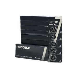 Aanbieding: Duracell Procell CR2032 Lithium knoopcel batterij (50 stuks)