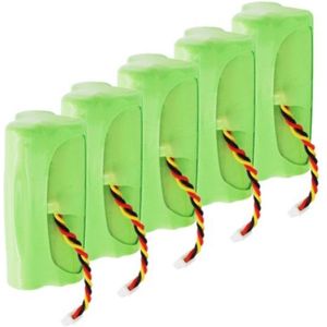5 stuks: Zebra BTRY-LS42RAA0E-01 / 82-67705-01 accu's (3.6 V, 700 mAh, 123accu huismerk)