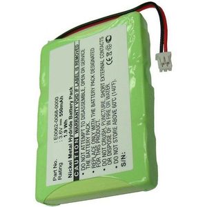 DeTeWe 23-0022-00 / E0062-0068-0000 accu (550 mAh, 123accu huismerk)