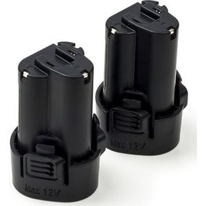 Startset: 2x Makita BL1013 / 196066-7 accu's (10.8 V, 2.0 Ah, 123accu huismerk)