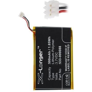 Logitech 533-000088 accu (500 mAh, 123accu huismerk)
