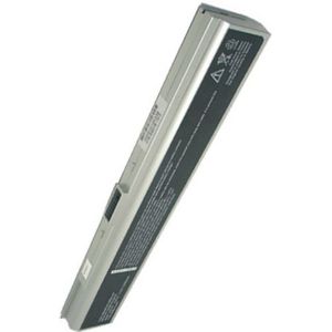 Asus A42-W1 / 90-N901B1000 accu zilver (14.8 V, 4400 mAh, 123accu huismerk)