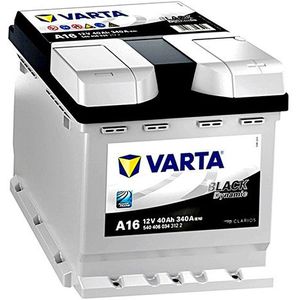 Varta Black Dynamic A16 / 540 406 034 / S3 000 accu (12V, 40Ah, 340A)