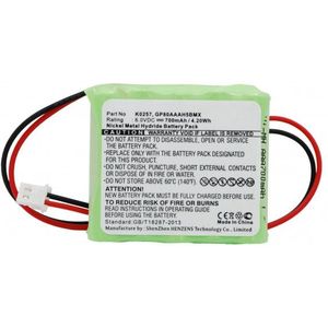 Honeywell K0257 / GP80AAAH5BMX accu (700 mAh, 123accu huismerk)