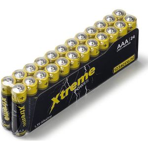 123accu Xtreme Power AAA / MN2400 / LR03 alkaline batterij 24 stuks