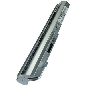 Toshiba PA3734U-1BRS / PA3731U-1BRS accu zilver (10.8 V, 6600 mAh, 123accu huismerk)