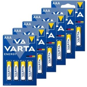 Varta Alkaline Batterij AAA / Lr03 - Batterij -  24 Stuks