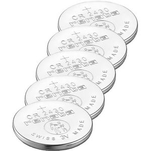 Renata CR2430 3V Lithium knoopcel batterij 5 stuks