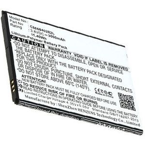QMobile C866640282L accu (3000 mAh, 123accu huismerk)