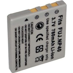 Vivitar AK01 / D-LI8 / NP-40 accu (780 mAh, 123accu huismerk)