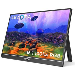 Arzopa Z1C portable monitor 16,1" | 1920 x 1080 | 2x USB-C + 1x Mini HDMI
