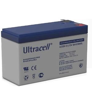 Ultracell UCG9-12 Deep Cycle Gel accu (12V, 9.0 Ah, T2 terminal)