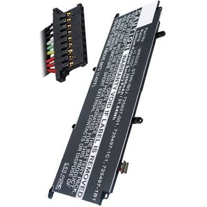 HP WR03XL / 725607-001 / HSTNN-IB5J accu (11.1 V, 2850 mAh, 123accu huismerk)