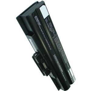 Sony VGP-BPS21 / VGP-BPS21A accu zwart (11.1 V, 4400 mAh, 123accu huismerk)