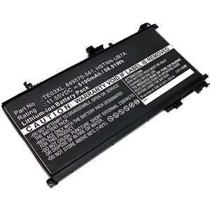 HP TE03XL / 849910-850 / HSTNN-LB7A accu (11.55 V, 5100 mAh, 123accu huismerk)