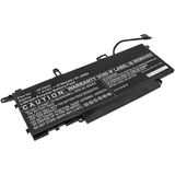 Dell NF2MW accu (7.6 V, 6750 mAh, 123accu huismerk)