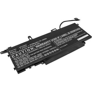 Dell NF2MW accu (7.6 V, 6750 mAh, 123accu huismerk)