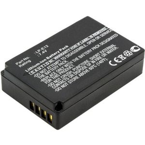 Canon LP-E12 accu (7.4 V, 820 mAh, 123accu huismerk)