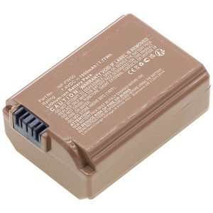 Sony BC-VW1 / NP-FW50 accu (7,4 V, 1050 mAh, 123accu huismerk)