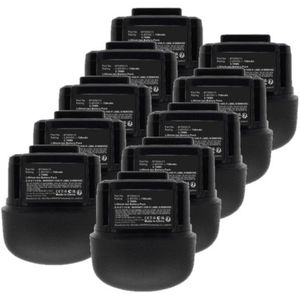 10 stuks: Zebra BT-000413 / BTRY-CS60EABOE-04 accu's (3.85 V, 700 mAh, 123accu huismerk)