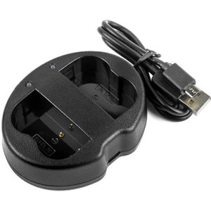 Acculader - Compatibel met Fujifilm NP-150 en Nikon EN-EL3 - Micro USB