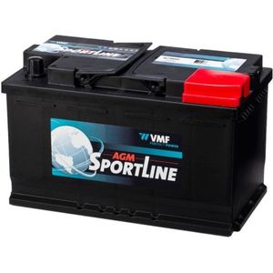 VMF Sportline AGM80 Dual Purpose AGM accu (12V, 80Ah, 850A)