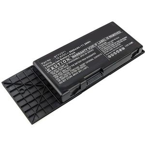 Dell BTYVOY1 accu (10.8 V, 6600 mAh, 123accu huismerk)