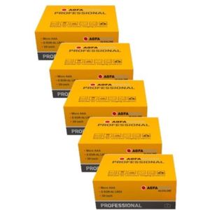 Agfaphoto Professional AAA / LR03 / MN2400 Alkaline Batterij (50 stuks)