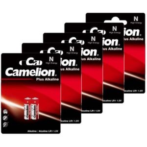 Camelion N / LR1 / Lady / MN9100 Alkaline Batterij 10 stuks