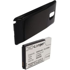 Samsung B800BE / B800BC / B800BU accu zwart (6400 mAh, 123accu huismerk)
