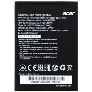 Acer BAT-A14 / KT.00101.002 accu (3.7V, 2000 mAh, origineel)