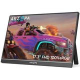 ARZOPA - A1 - Draagbare Monitor - 17.3 inch - Full HD - IPS - LED