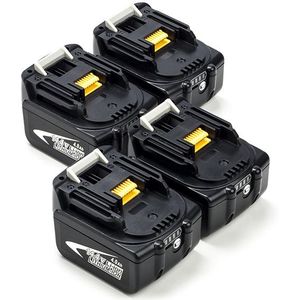 Startset: 4x Makita BL1430B / 14.4V LXT accu's (14.4 V, 4.0 Ah, 123accu huismerk)