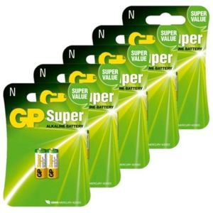 GP N / LR1 / Lady / MN9100 Super Alkaline Batterij 10 stuks