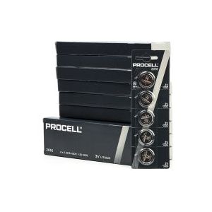 Aanbieding: Duracell Procell CR2016 Lithium knoopcel batterij (50 stuks)