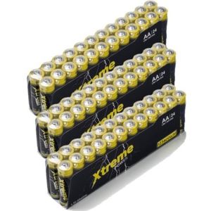 Combi deal: 123accu AA alkaline batterijen (3x 24 stuks)