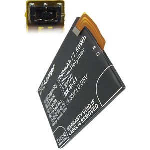 BBK BK-B-61 accu (2200 mAh, 123accu huismerk)
